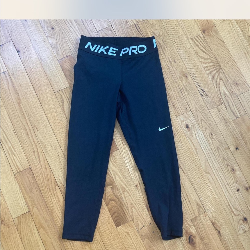 Nike Black Pro Leggings Athletic Compression